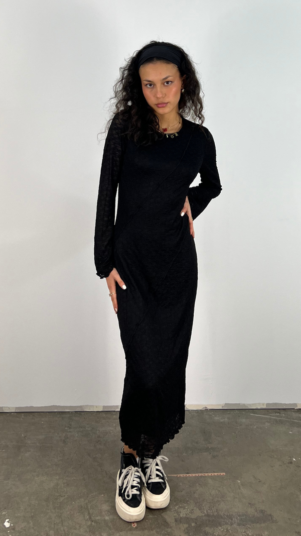 Elegantes Dress Spain Schwarz für dich