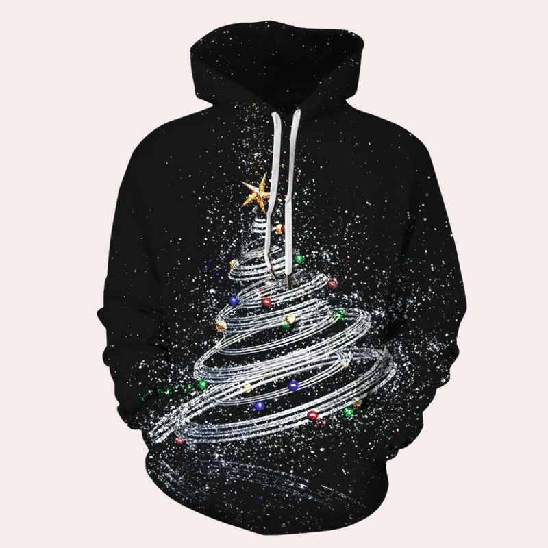 Weicher Weihnachts-Hoodie für Herren