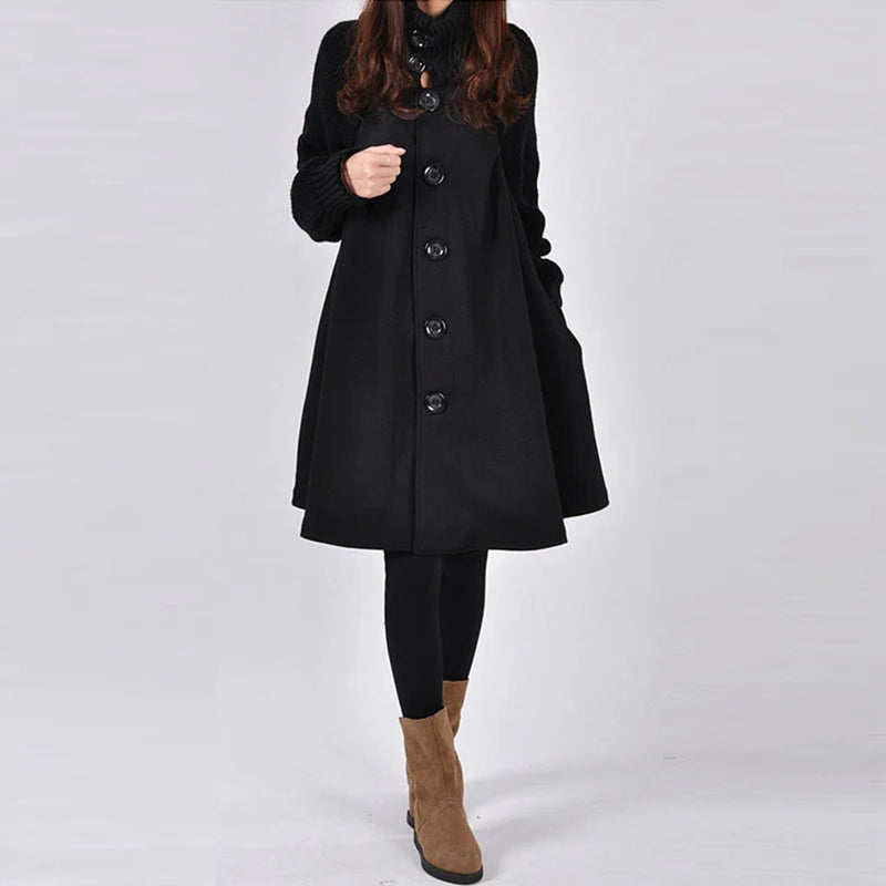Elegante warme Winterjacke für Damen