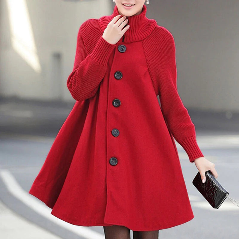 Elegante warme Winterjacke für Damen