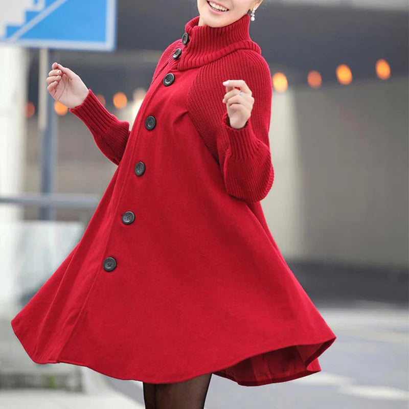 Elegante warme Winterjacke für Damen