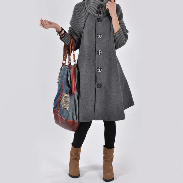 Elegante warme Winterjacke für Damen