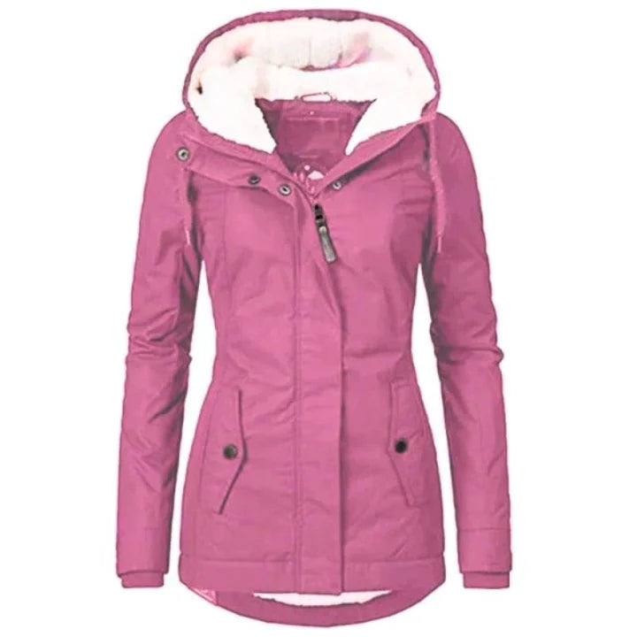 Wärmender eleganter Wintermantel für Damen