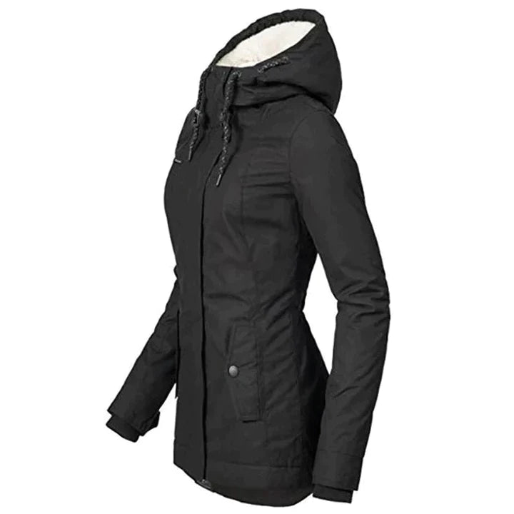 Wärmender eleganter Wintermantel für Damen