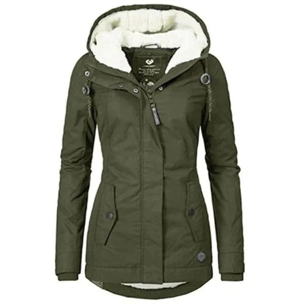 Wärmender eleganter Wintermantel für Damen