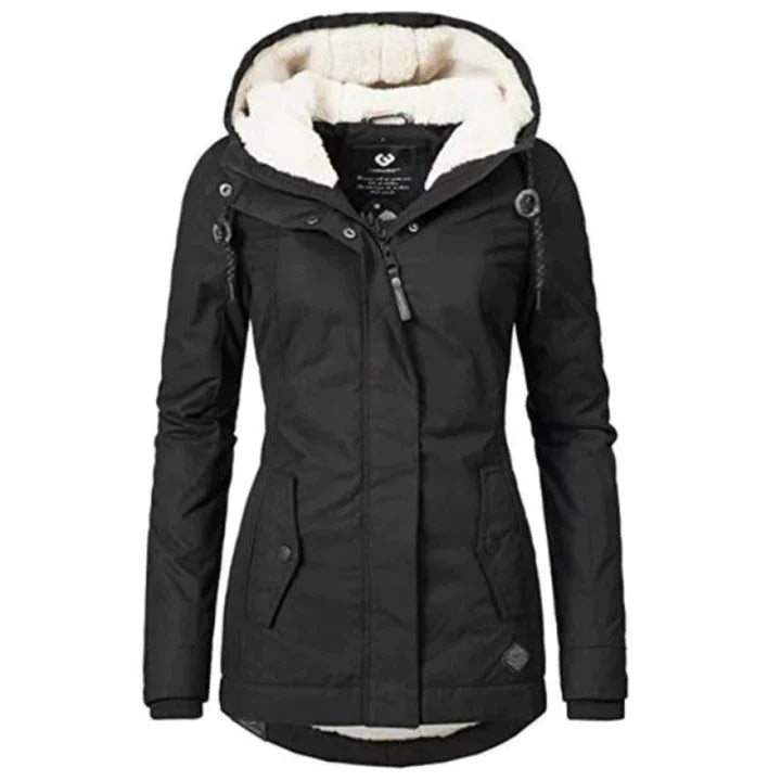Wärmender eleganter Wintermantel für Damen