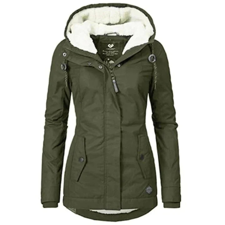 Wärmender eleganter Wintermantel für Damen