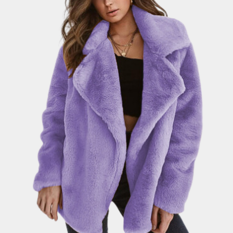 Eleganter und warmer Wintermantel für Damen