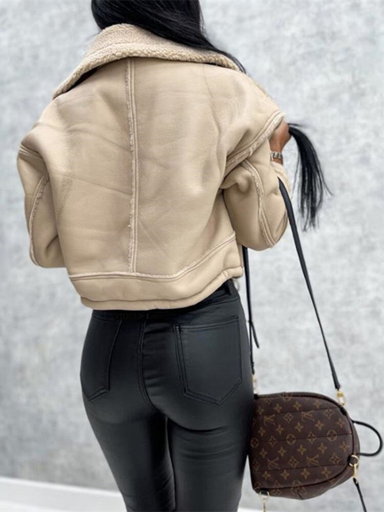 Clara - Stylische und warme Pilotenjacke