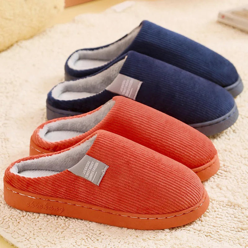 Warmes und bequemes Pantoffelpaar für Damen