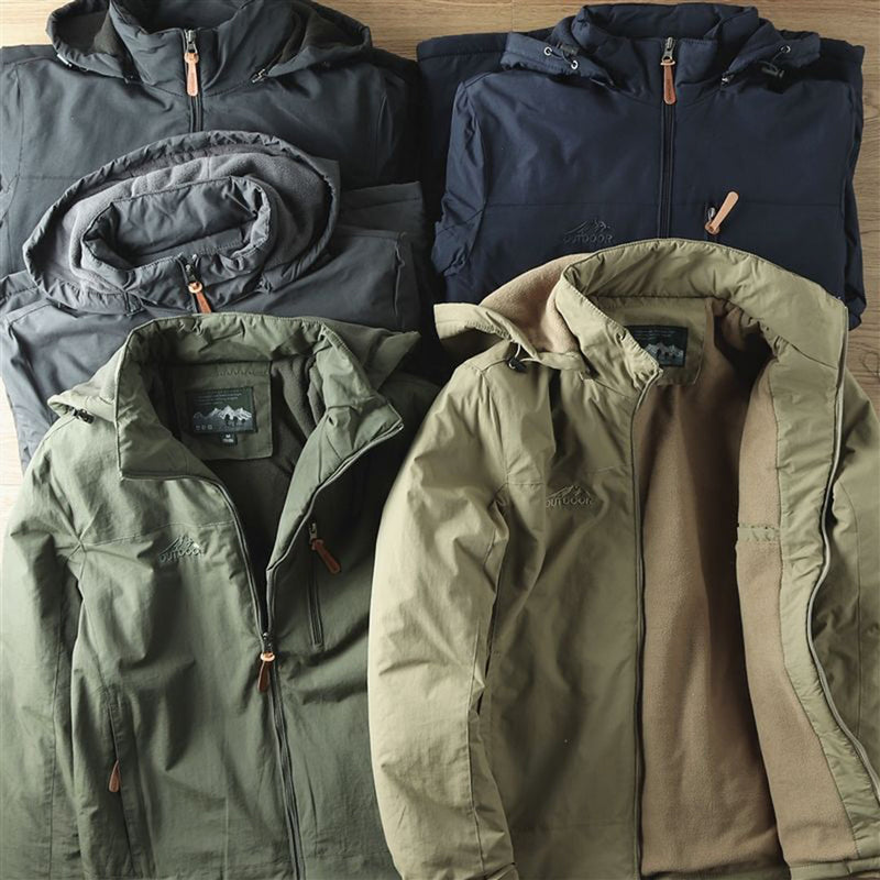 Wetterfeste Fleecejacke für Abenteuer