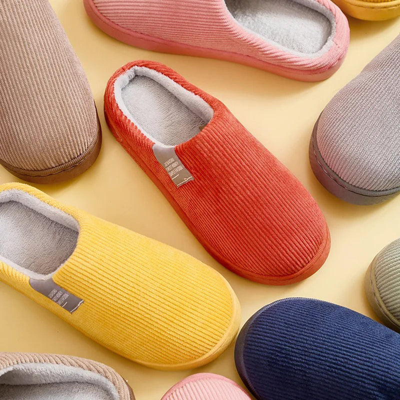 Warmes und bequemes Pantoffelpaar für Damen