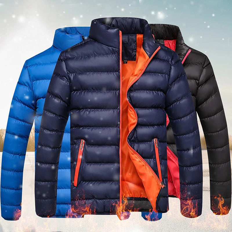 Warmer und eleganter Pufferjacke