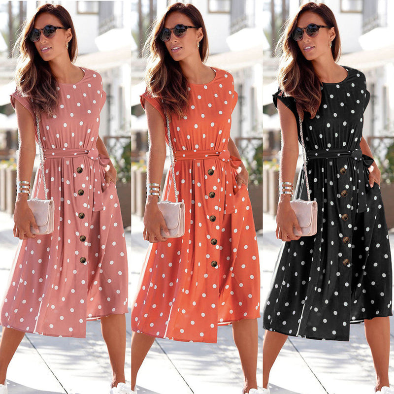 Elegantes und Bequemes Midi-Kleid für den Sommer