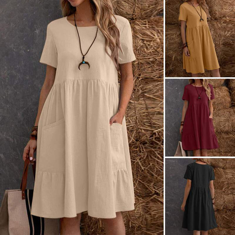 Bequeme und luftige Sommerkleid für entspannte Tage