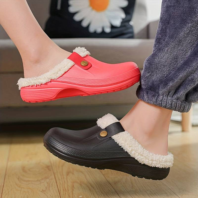 Weiche warme Pantoffeln für Herren