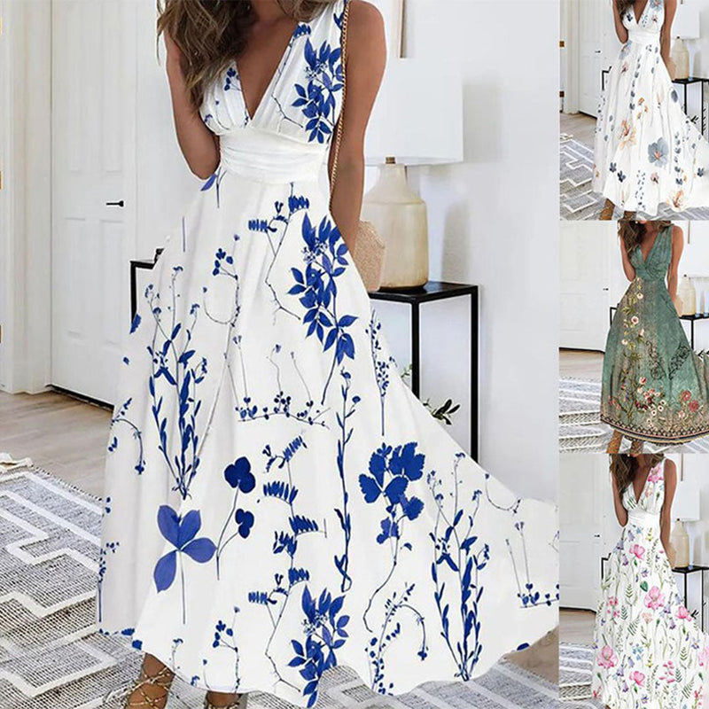 Elegantes Blumenkleid für stilvolle Sommerveranstaltungen