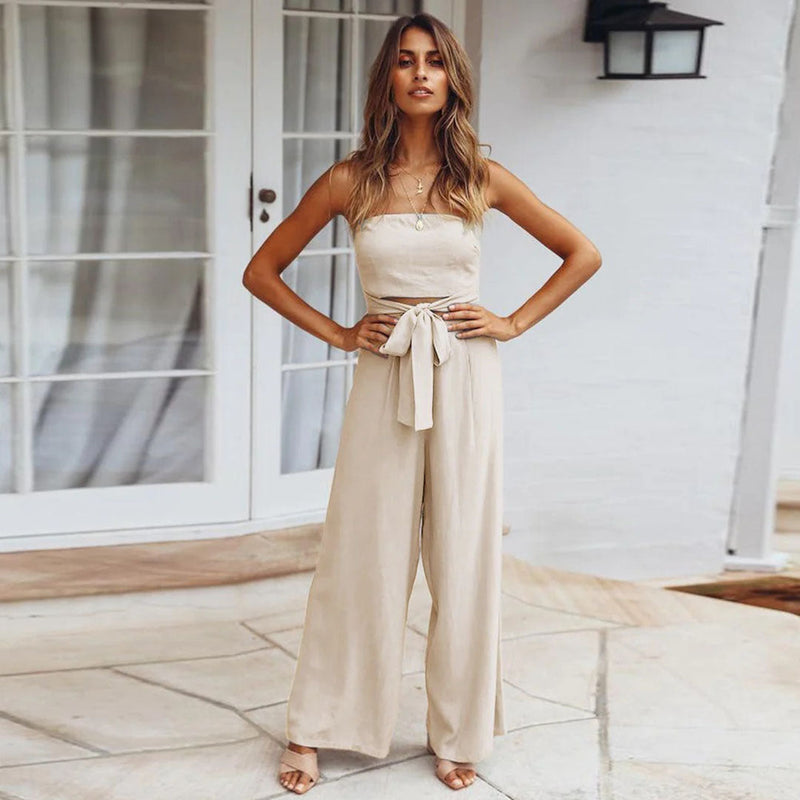 Eleganter Jumpsuit für stilvolle Frauen im Alltag