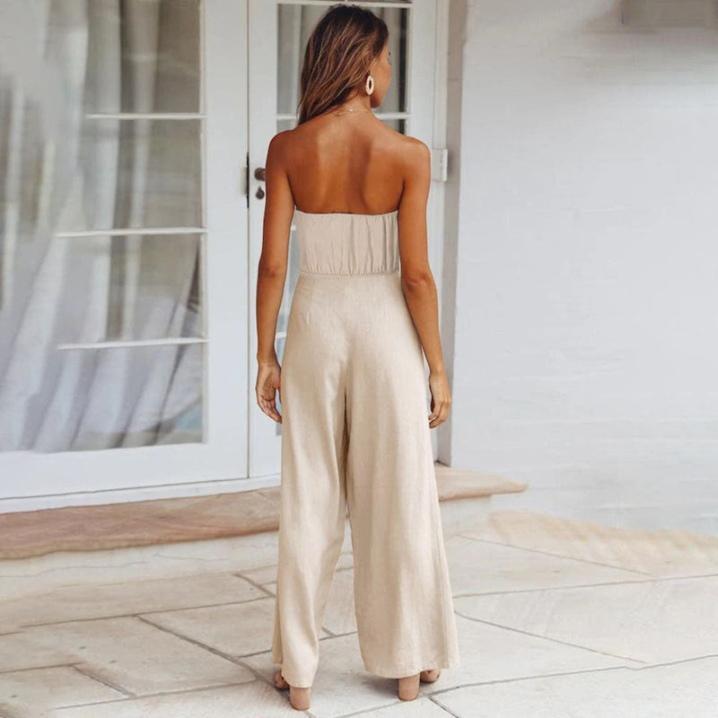 Eleganter Jumpsuit für stilvolle Frauen im Alltag