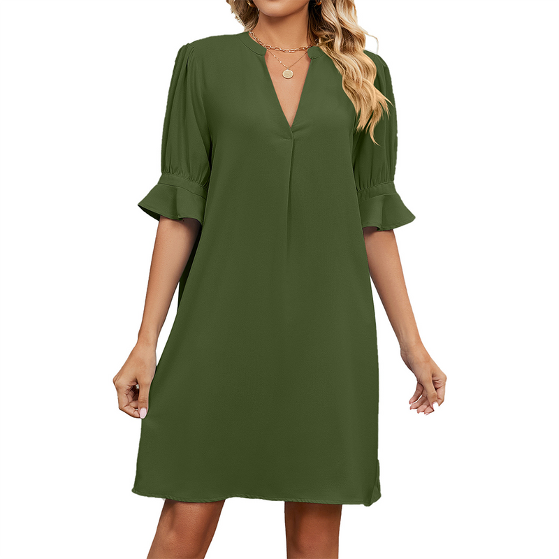 Elegante bequeme Kleid für stilbewusste Damen