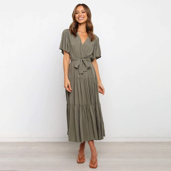 Bequemes, Elegantes Casual-Kleid für Jeden Anlass