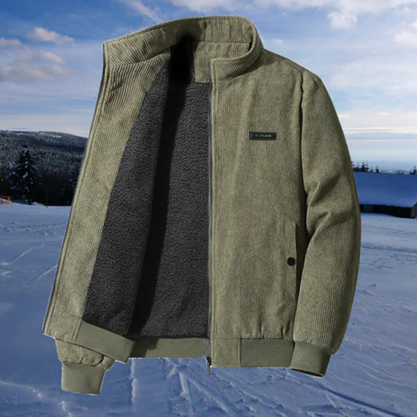 Warme Retro-Cord-Jacke für stilvolle Wintertage