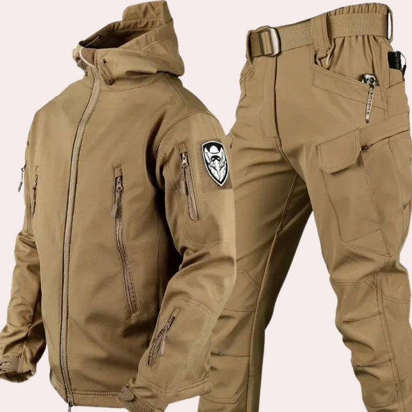 Wetterfester Herren-Hoodie für Abenteuer