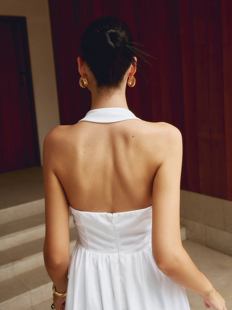 Elegantes Langkleid für Frauen in Schickem Stil