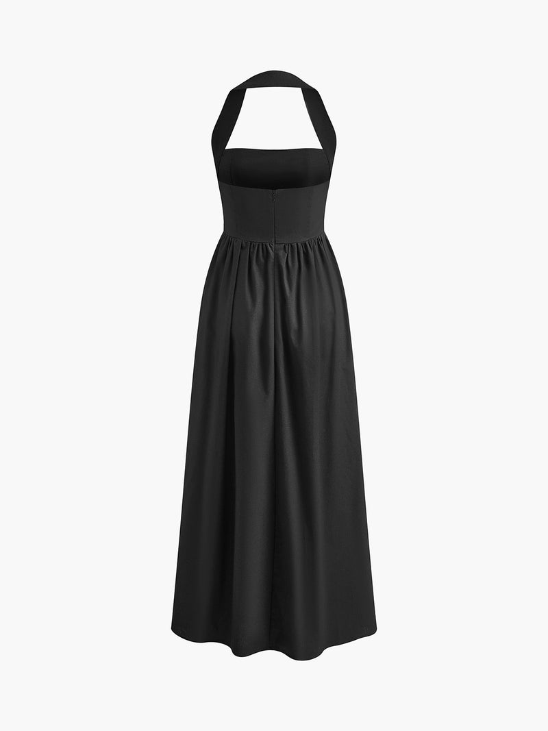 Elegantes Langkleid für Frauen in Schickem Stil