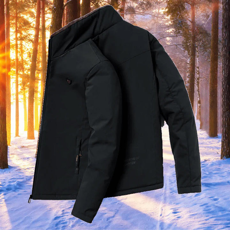 Warmer, eleganter Wintermantel für Herren