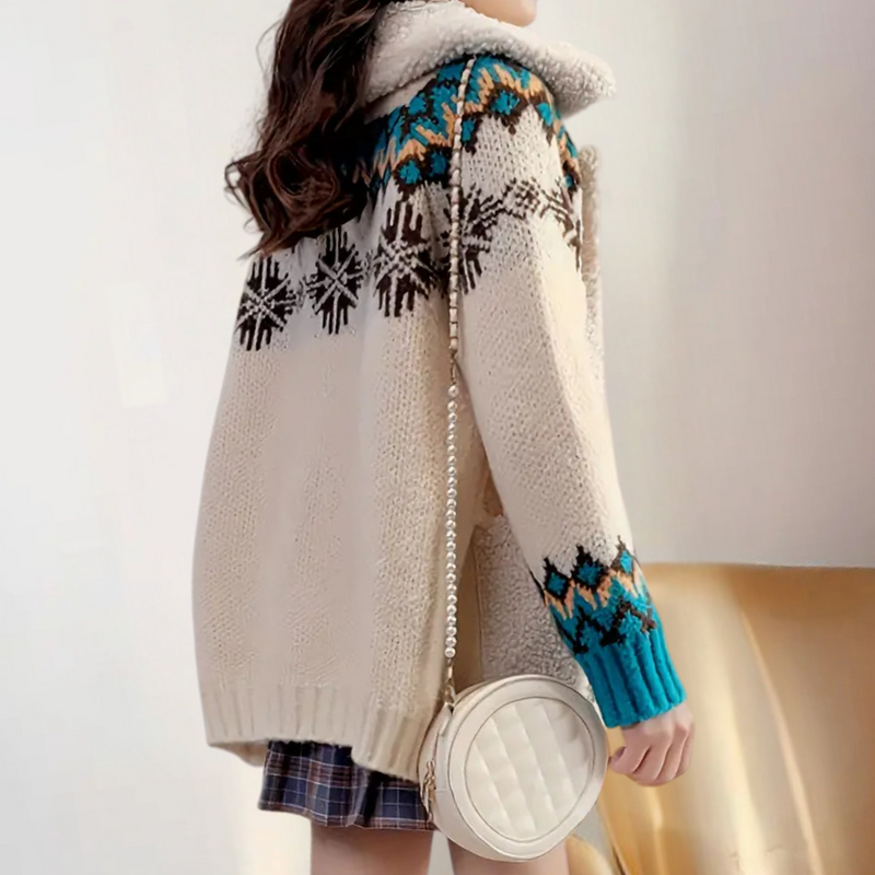 GRACIELLE - Eleganter Weihnachts-Winter-Pullover für Damen