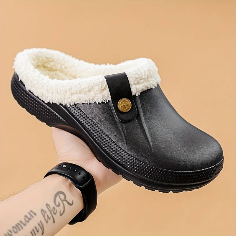 Weiche warme Pantoffeln für Herren
