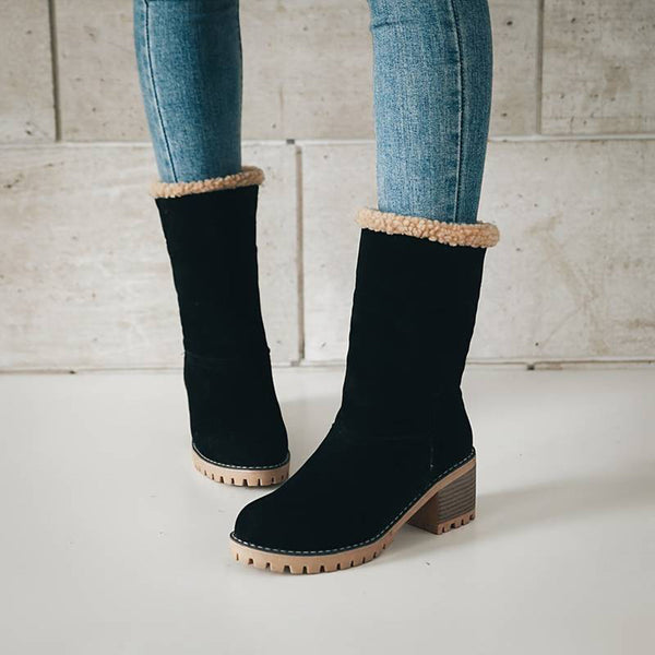 Elegante und warme Winterstiefel für stilbewusste Frauen