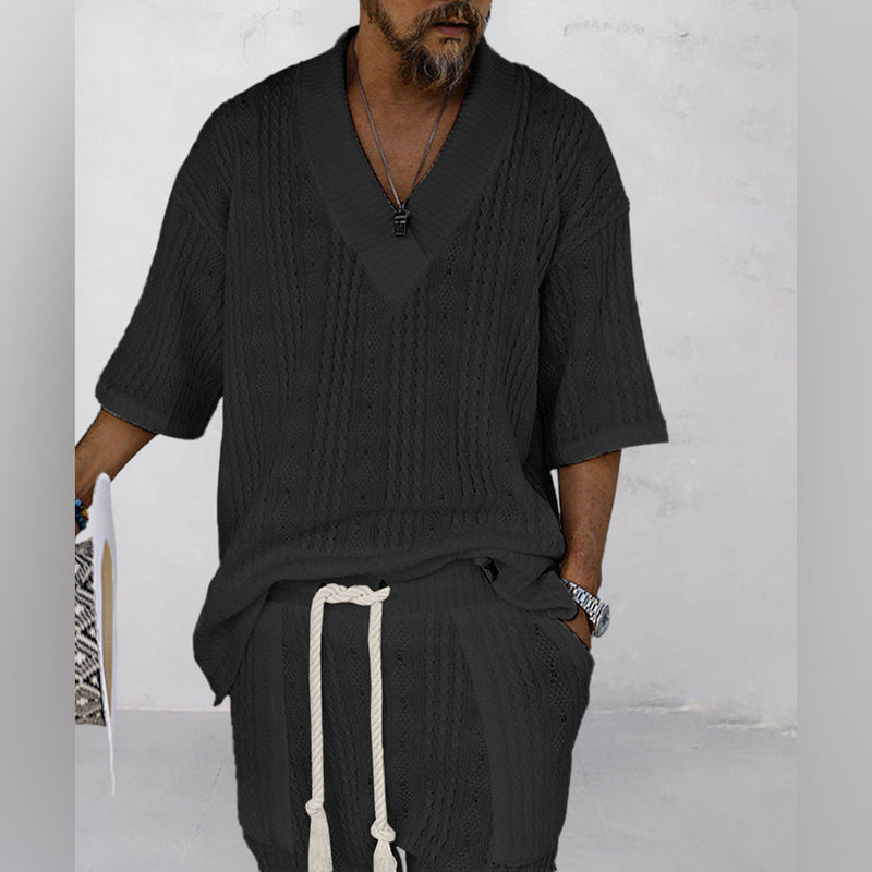 Stylisches, bequemes Shirt und Shorts-Set