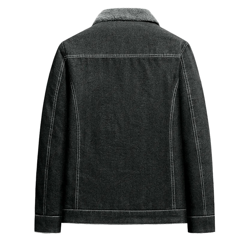 Kuscheliger Sherpa-Kapuzenpullover für Männer