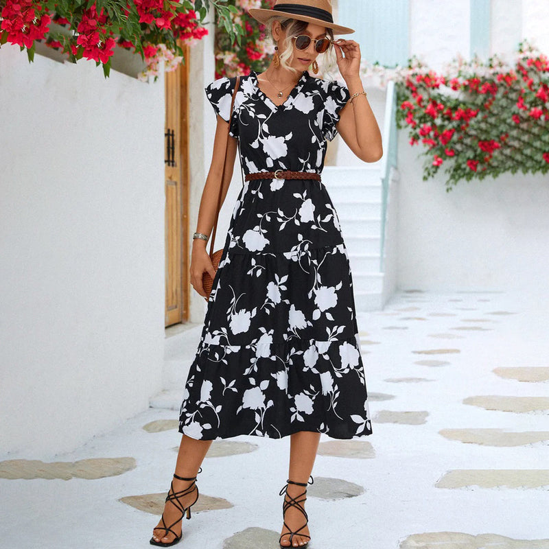 Elegante Sommerkleid für stilvolle Anlässe und Komfort