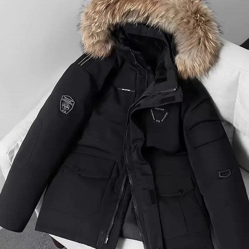 Warme Jacke für stilbewusste Männer