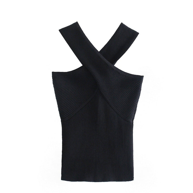 Waverly - Elegantes Top mit überkreuztem Träger