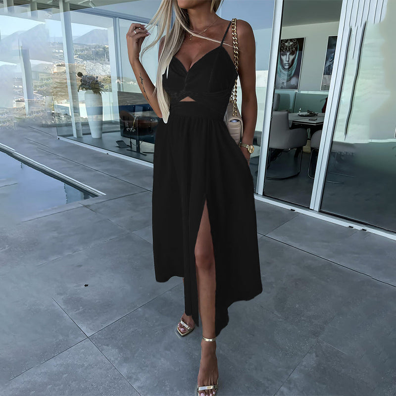 Elegantes Midi-Kleid für jeden Anlass mit Komfort