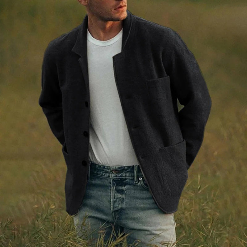 Warmes Jacke mit vielen Taschen