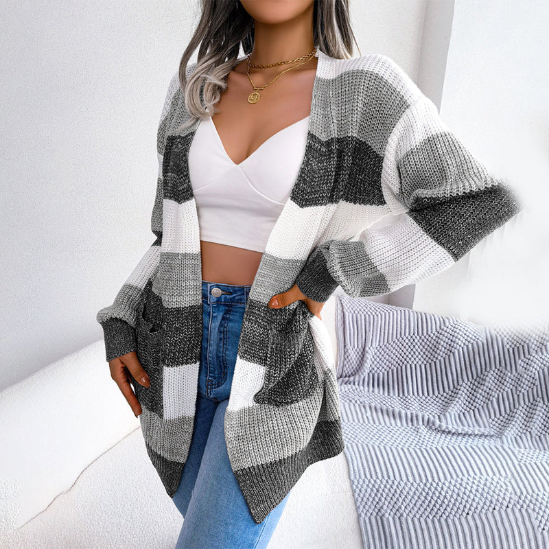 Elegante und weiche Strickjacke