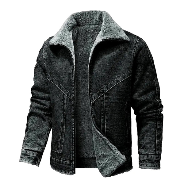 Kuscheliger Sherpa-Kapuzenpullover für Männer