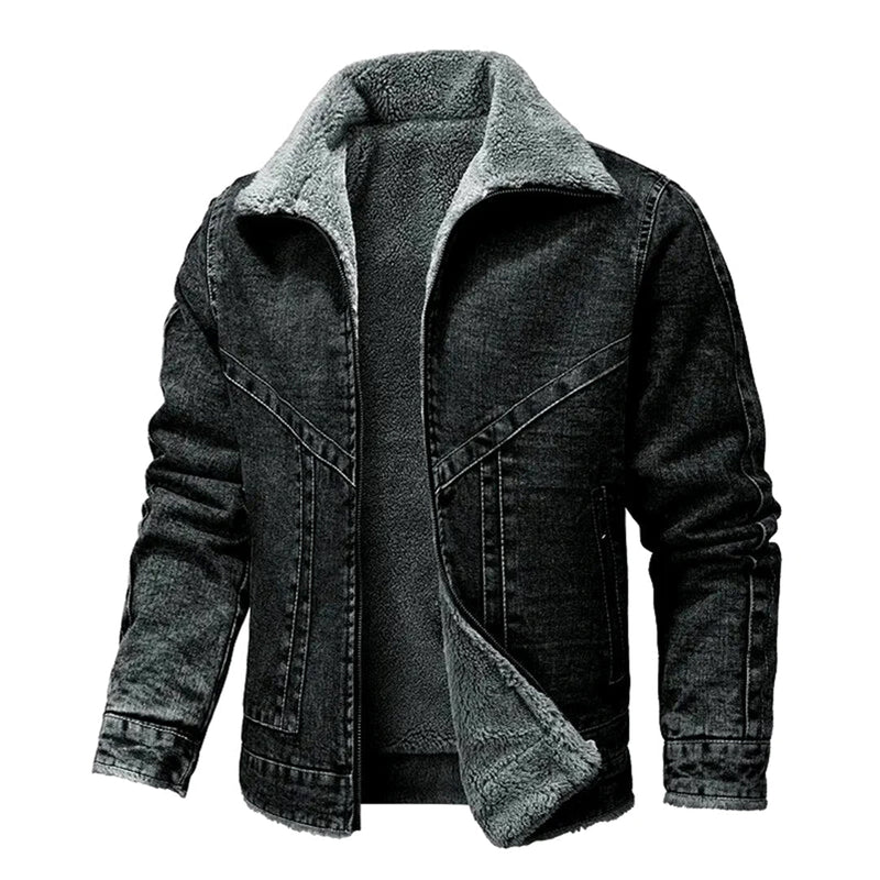 Kuscheliger Sherpa-Kapuzenpullover für Männer