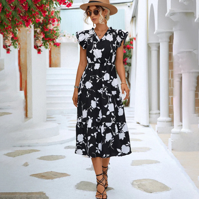 Elegante Sommerkleid für stilvolle Anlässe und Komfort