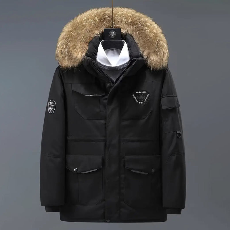 Warme Jacke für stilbewusste Männer
