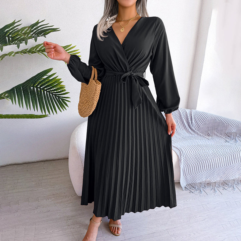 Bequeme und elegante Faltenkleid für jeden Anlass