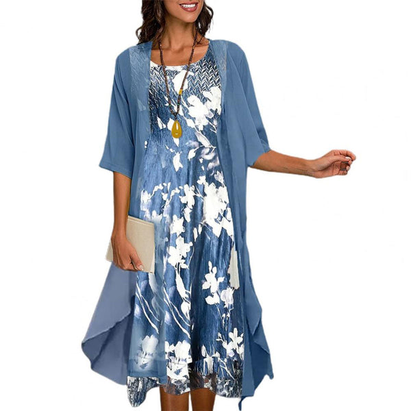 Elegantes Sommerkleid für stilvolle Anlässe und Komfort