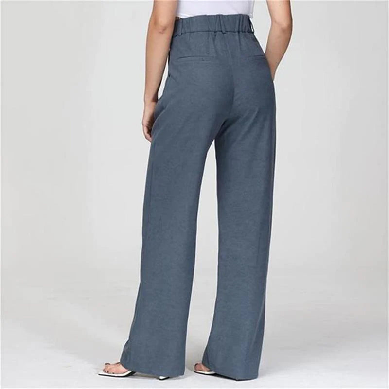 CELINA - Hose mit hoher Taille