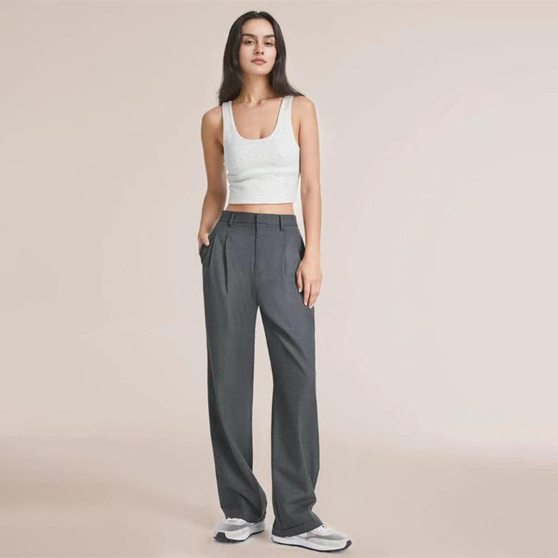 CELINA - Hose mit hoher Taille