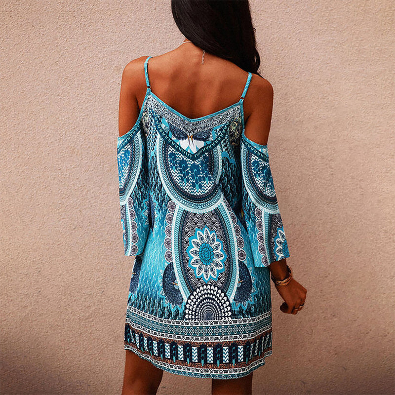 Bequemes - Boho Off-Shoulder Kleid für dich